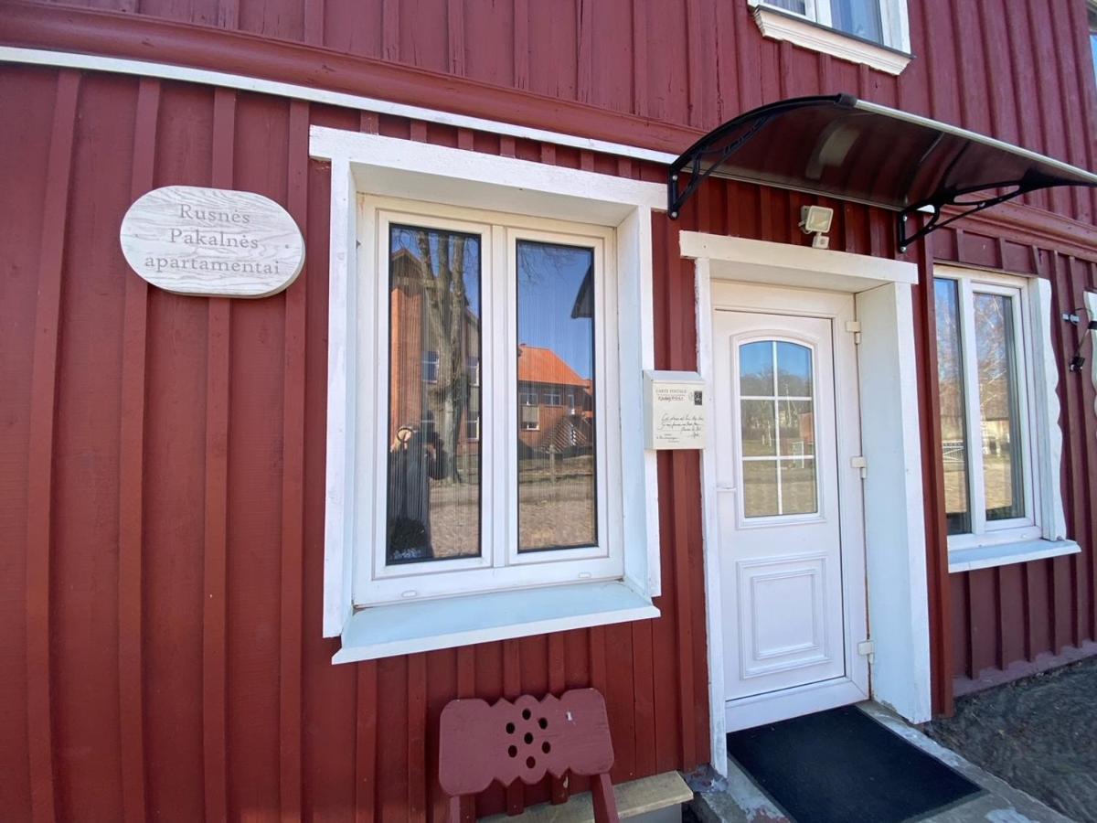 Rusnes Pakalnes Apartamentai Exterior foto